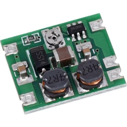 5pcs Miniature Adjustable automatic buck-boost module DC3-15V to1-15V 1.5V 3.3V 5V 6V 9V max 5W Voltage regulator chip