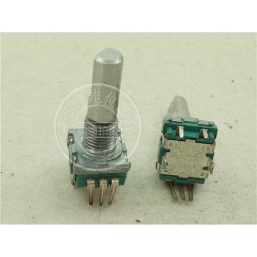 Original new 100% car audio potentiometer volume encoder EC11 type no step belt switch handle 20MMF