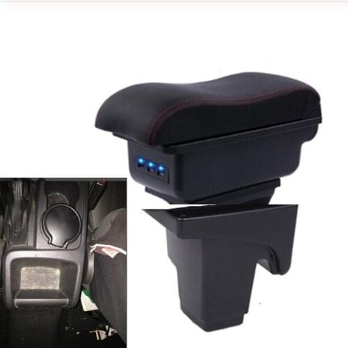 For Ford Focus 3 Armrest box 2013 FORD FOCUS3 Car accessories Interior storage box Original armrest chargeable usb