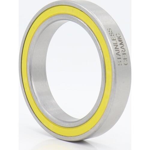 6806-2RS Stainless Bearing 30*42*7 mm ( 1 PC ) ABEC-3 6806 RS Bicycle BB30 Bracket Bottom 30 42 7 Ceramic Balls Bearings