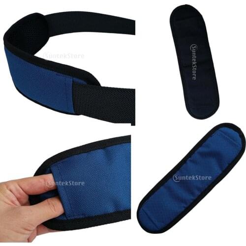 Replacement Shoulder Belt Pad Anti-Slip Strap Cushion Replacement for Camera Laptop Bag Black Blue Shoulder Strap Pad