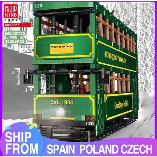 MOULD KING Building Blocks The APP High-Tech RC Motorized 1904 Whitty Street Depot Assemble Bricks Kids DIY Toys Christmas Gifts