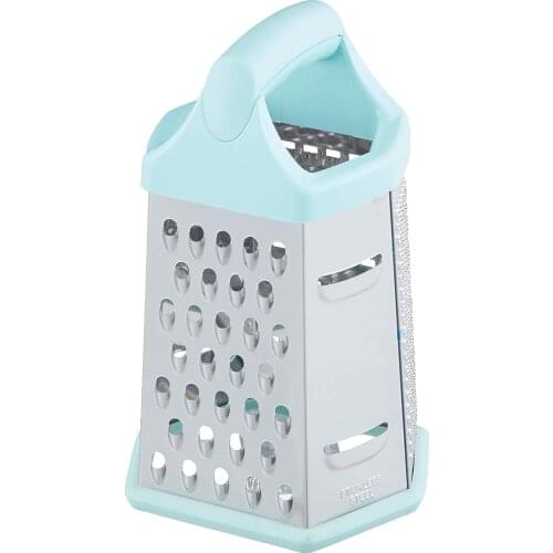 Tantitoni Stainless Steel Hex Grater with Silicone Grip Pass G90721