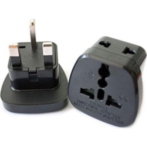 Universal travel adapter 13A 250V ABS US swiss india south africa EU to UK Converter Malaysia Singapore Power adaptor plug