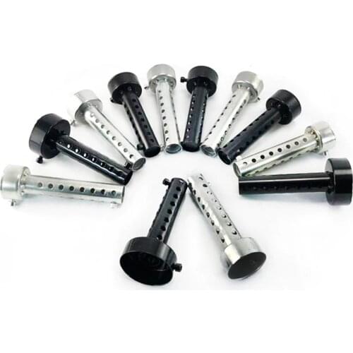 Universal 35 42 45 48 60 mm DB Killer Motorcycle Exhaust Pipe Silencer Removable Muffler with Screw Stainless Steel 86 140 mm