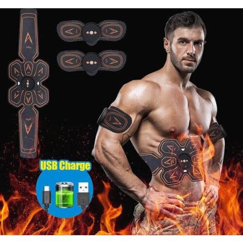 Abdomen Vibration Fitness Massager Abdominal Stimulator EMS Abdominal Muscle Trainer Electroestimulador Muscular Training Gym