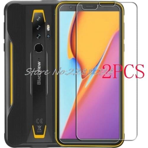 2PCS FOR Blackview BV6300 Pro Tempered Glass Protective on Blackview BV6300 5.7" Screen Protector Glass Film Cover