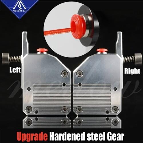 Mellow High Quality Dual Gear NF All Metal Bmg Extruder Bowden Dual Drive Extruder For 3d Printer Mk8 Cr-10 Prusa I3 Mk3 Ender 3