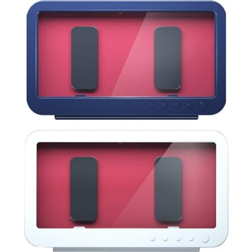 Bathroom Shower Kitchen Wall Mounted Phone Holder Waterproof - Anti-Fog Touch Screen Case Wall Hooks Punch-Free tablet stand