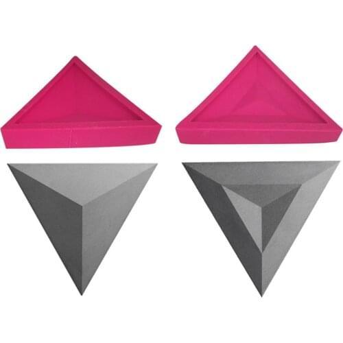 Geometric Wall Concrete Wall Molds TV Background Decoration Wall Brick Molds Silicone Forms Stone Tile Handicraft Silicone Mold