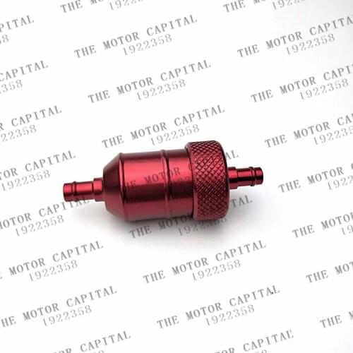 Good quality Motorcycle Oil Filter Cleaner Replacement Parts Color Aluminium Alloy red