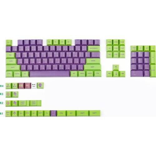 PBT Keycap Cherry Profile Japanese Personalized keycaps 6.25U Spacebar for GH60 GK61 GK64 84 87 104 108 Mechanical Keyboard