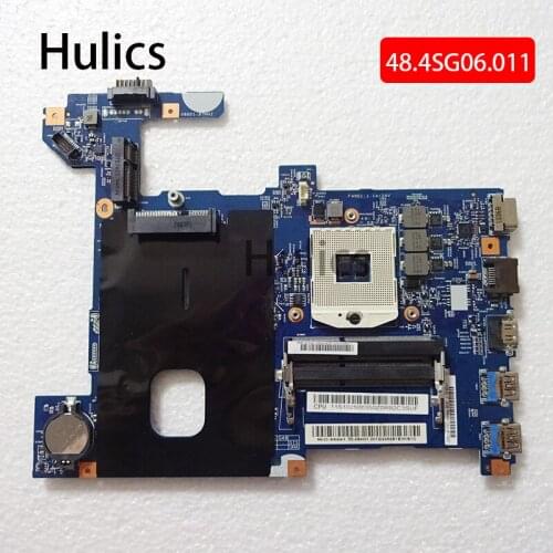 Hulics Original LG4858 mainboard for Lenovo G580 laptop pc motherboard HM76 48.4SG06.011