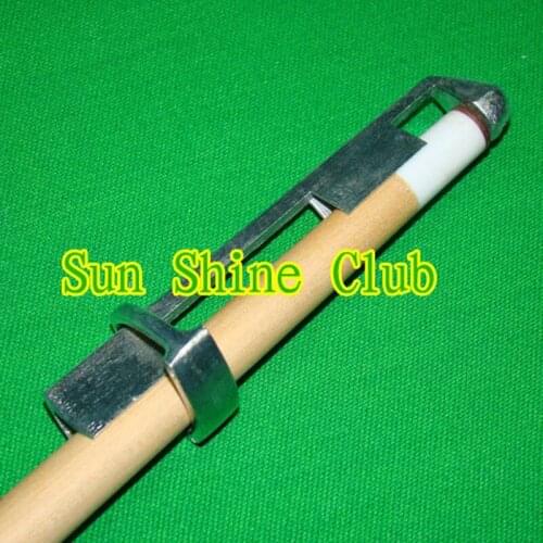 Xmlivet 3pcs/lot Metal tip repair and replacement aluminum cue clamp Billiard pool cue tips repair tools