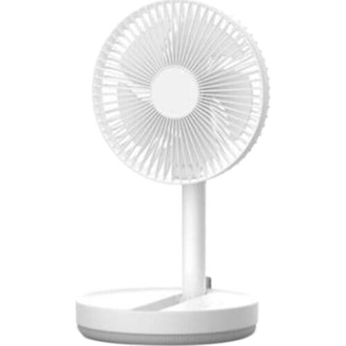 Portable Shaking Standing Floor Fan USB Rechargeable Foldable Fan Electric Office Desktop Adjustable Air Cooler Fan