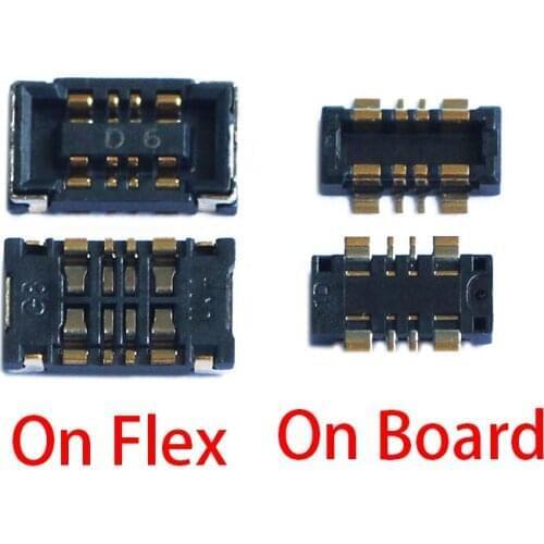 2PCS FPC Connector Battery On Board For Samsung Galaxy A40 A405 A50 A505 A70 A705 A30S A307F A307 A307FN Clip Holder On Flex
