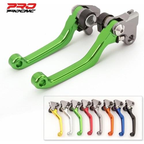 For Kawasaki KX 65 85 125 250 250F KX65 KX85 KX125 Brake Clutch Lever Aluminum Moto Dirt Pit Bike Motocross Brake Clutch Lever