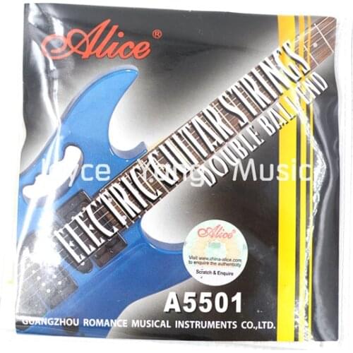 Alice A5501 Headless Electric Guitar Strings Double Ball End 1st-6th Strings Free Shipping Wholesales