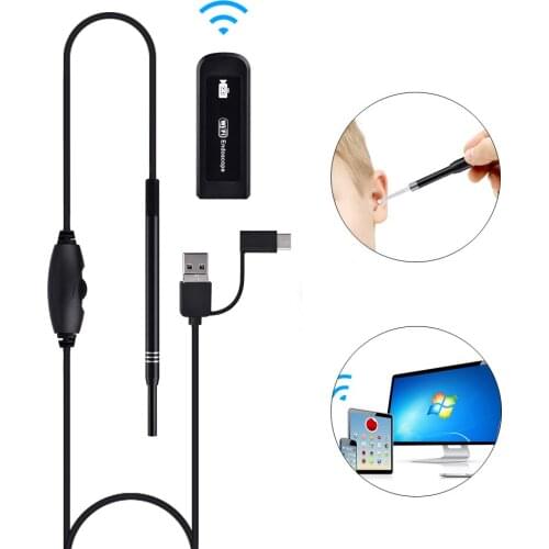 Ear Spoon Endoscope 5.5mm HD Visual Ear Pick Ear Spoon Android Universal Otoscope Ear Care Tool