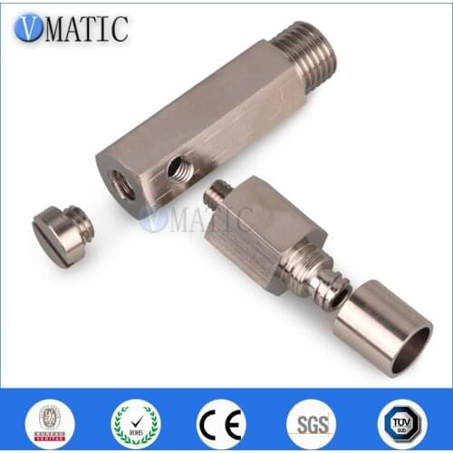 High Quality Liquid Glue Dispensing Valve Cartridge Syringe Feed Hole Extender Metal Fitting Adapter