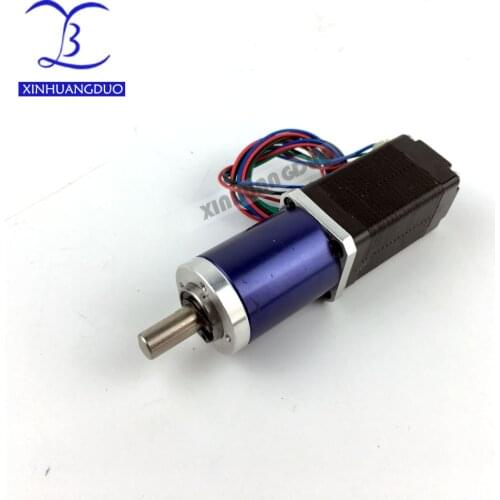 XINHUANGDUO Gear ratio 90:1 Planetary Gearbox stepper motor Nema 8 0.6A Geared Stepper Motor 3d printer stepper motor