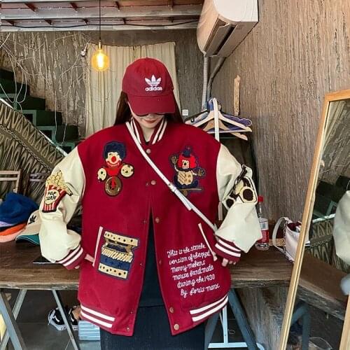 Женские красные куртки YGhan China At AliExpress