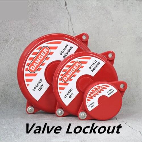 1-2.5 Inch Master Lock Rotating Gate Valve Lockout Tank Gas Bottle Ball Valve Safety Locks CYLINDER Tank Lockout