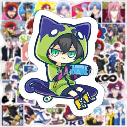 10/30/50PCS SK8 The Infinity Stickers Cosplay MIYA Reki Kyan Hasegawa Cherry Blossom Joe PVC Waterproof Stickers Kid Gift