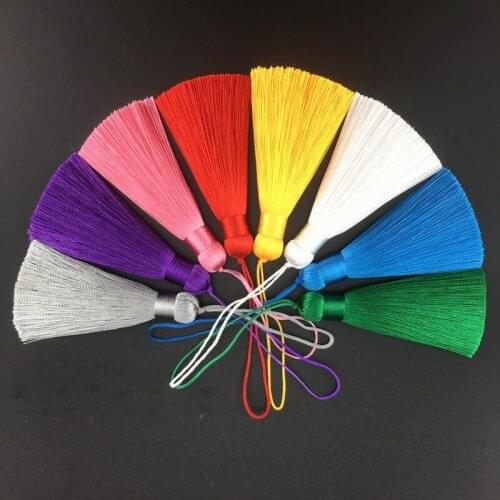 10PCS Multicolor Tassel Fringe Pendant DIY Jewelry Accessories Home Textile Curtain Garment Sewing Macrame Decoration Pendant