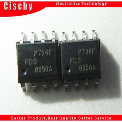10pcs/lot FDS8958A FDS8958 8958A SOP-8 In Stock