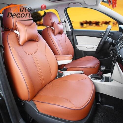 AutoDecorun PU leather seat covers for Mercedes benz gla 200 gla250 car seat cover custom cushion seats supports covers styling