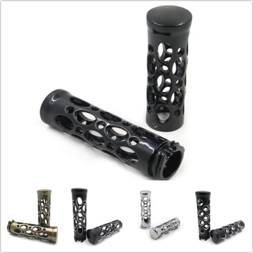 Aftermarket Free Shipping Motorcycle Parts 1" Hand Grips For Nomad Drifter Vulcan 1600/ Harley davidson FXDL Dyna Low Rider