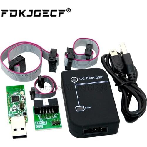CC Debugger CC2531 Zigbee CC2540 Sniffer Wireless Bluetooth 4.0 Dongle Capture Board USB Programmer Module Downloader Cable