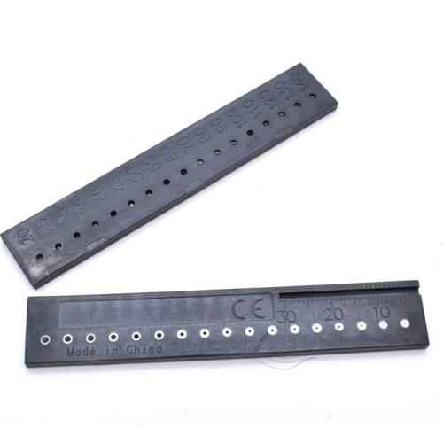 Endo Instruments Dental Tools Measuring Ruler Endodontic Ruler Gauge for Gutta Percha Points Sterilized A Quality