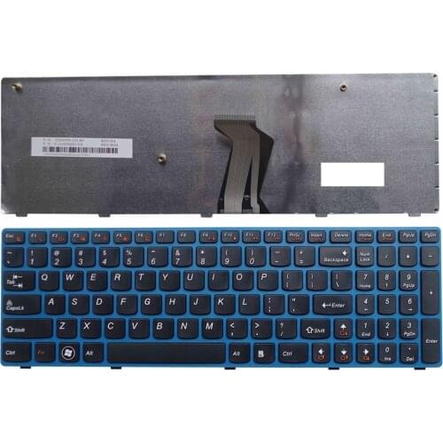 Keyboard FOR LENOVO V570 V570C V575 Z570 Z575 B570 B570A B570E V580C B570G B575 B575A B575E B590 blue US laptop keyboard