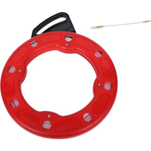 Fish Tape Reel Puller Flexible Nylon Conduit Conduit Ducting Rodder Pulling Wire Cable