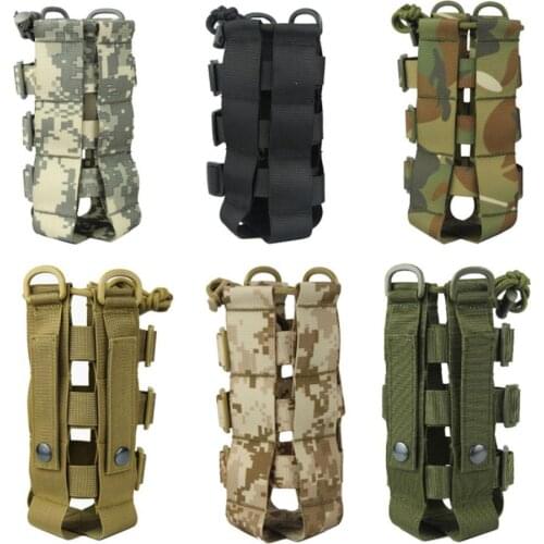 2020 Outdoors Water Bottle Pouch Tactical Gear Kettle Adjustable kettle bag Army Fans Climbing Hiking Camping Water Bags