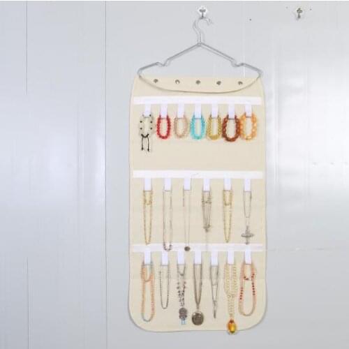 Jewelry accessories receive hanging bag non-woven jewelry finishing dustproof storage bag