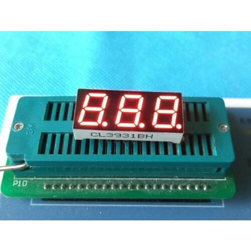 10PCS New and original 3 Bit 0.39 inch Digital Tube LED Display red Light 7 Segment Common Cathode/Anode