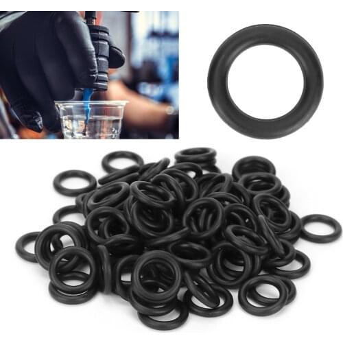 100 Pcs Tattoo O-Rings Elastic Rubber Tattoo Tool Supplies for Tattoo Motor Machine Microblading Permanent Makeup For Tattooing