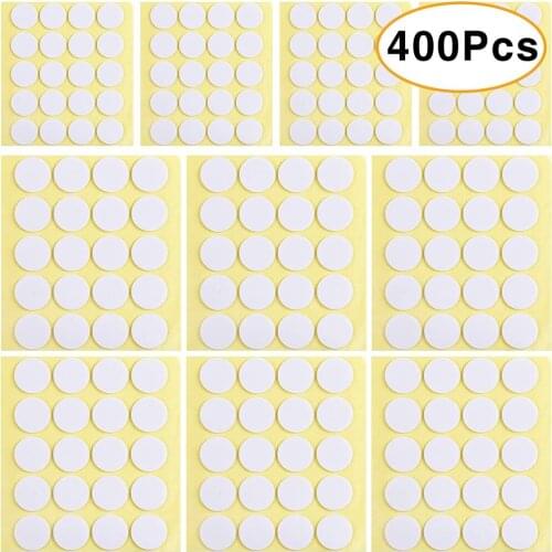400pcs/lot Candle Wick Stickers Heat Resistant Double-Sided Stickers 20mm Making Supplies Adhesive Dots for Candle Making