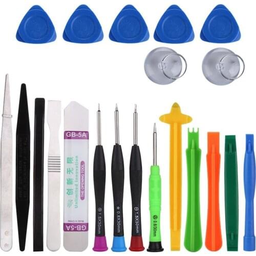 HMT345 21 In 1 Plastic Spudger Mobile Phone LCD Screen Repair Pry Opening Tools For IPhone / IPad / Samsung Repair Tools
