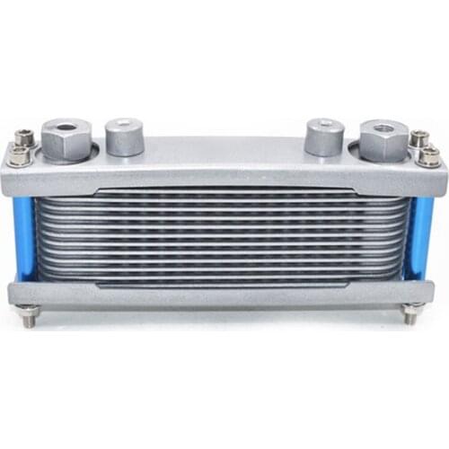 Oil Cooler for zongshen lifan 140cc 150cc refires off-road motorcycle aluminum alloy radiator 125cc dirt pit monkey bike atv