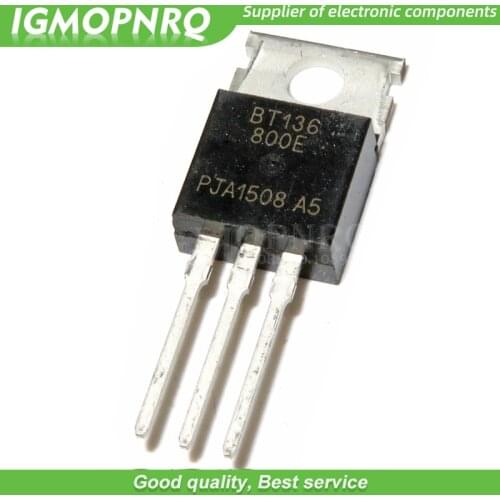 10pcs BT136-800E BT136 BT136-800 800V 4A Triacs RAIL TRIAC TO-220 new original