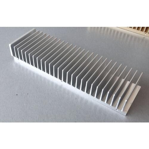 Fast Free Ship Whole aluminum radiator 263mmx40mmx80mm Drawbench Full aluminum heat dissipation power amplifier Heatsink