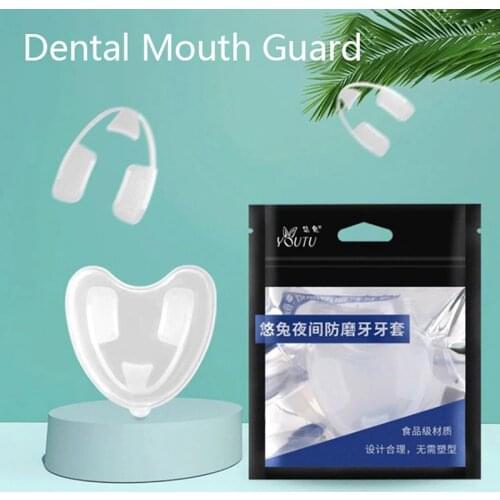 Night Teeth Tooth Grinding+Storage Case Sleeping Aid Tool Dental Health Oral Care Teeth Brace Dental Mouth Guard Bruxism Splint