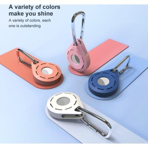 Silicone Protective Cover For Apple Airtags Bluetooth Wireless Tracker Anti-lost Silicone Case Protector Shell Sleeve