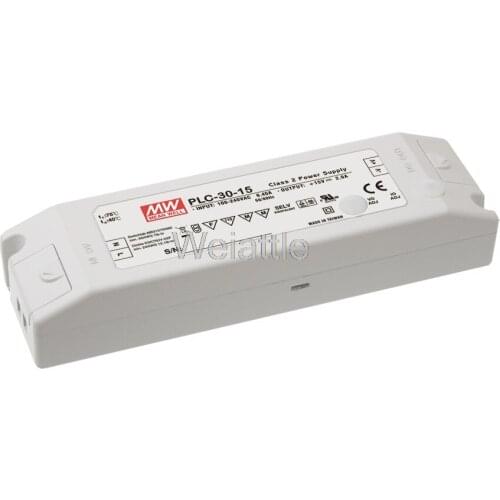 MEAN WELL original PLC-30-9 9V 3.3A meanwell PLC-30 9V 29.7W Single Output LED Power Supply