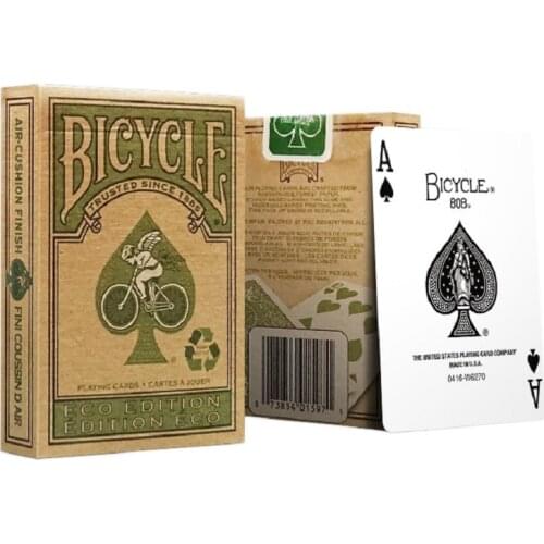Bicycle Eco Edition Playing Cards USPCC Deck Poker Size Card Games Magic Tricks Magic Props