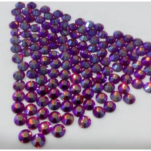 High quality 5mm ss20 Light Siam AB Austrian hot-fix rhinestone hair accessory ;wedding dress rhinestones wholesale